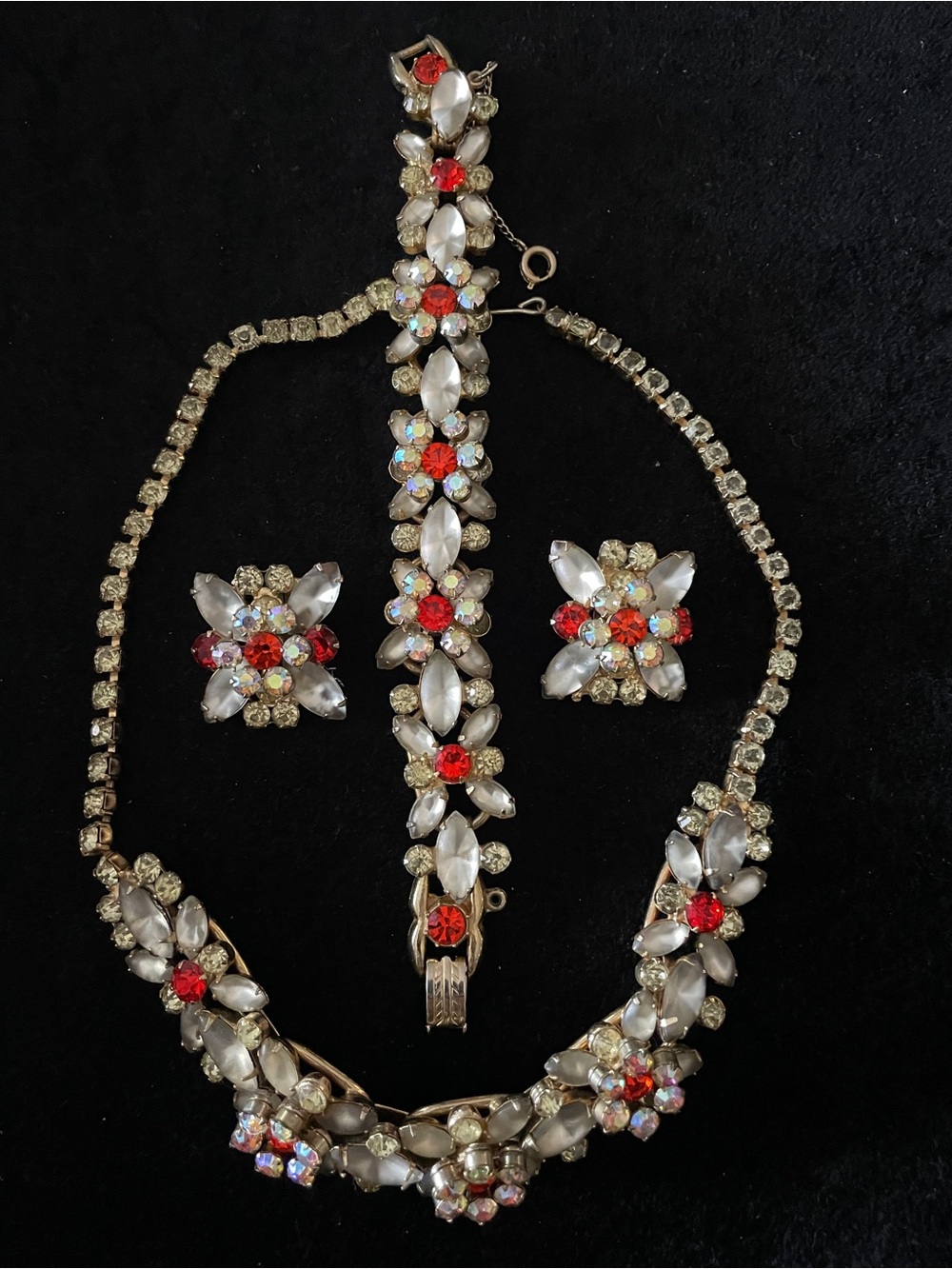 Rare Verified Juliana Parure Set